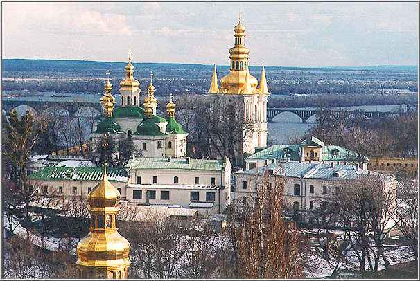 Parte bassa della Pechersk Lavra