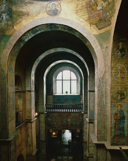 Interno della cattedrale di Santa Sofia