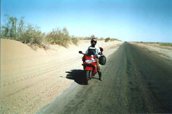 Strada tra Bukhara e Khiva