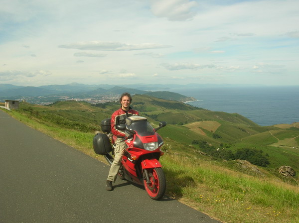 Strada verso Hondarribia