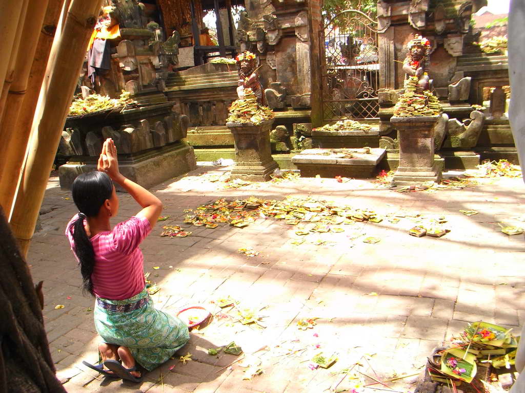 Tempio vicino al mercato di Ubud