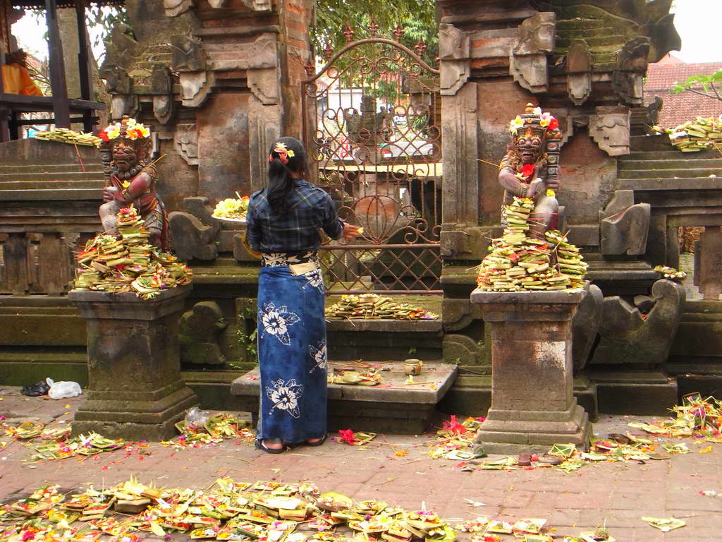 Tempio vicino al mercato di Ubud