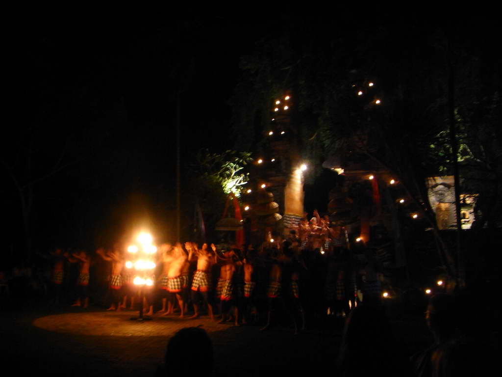 Kechak Dance a Ubud