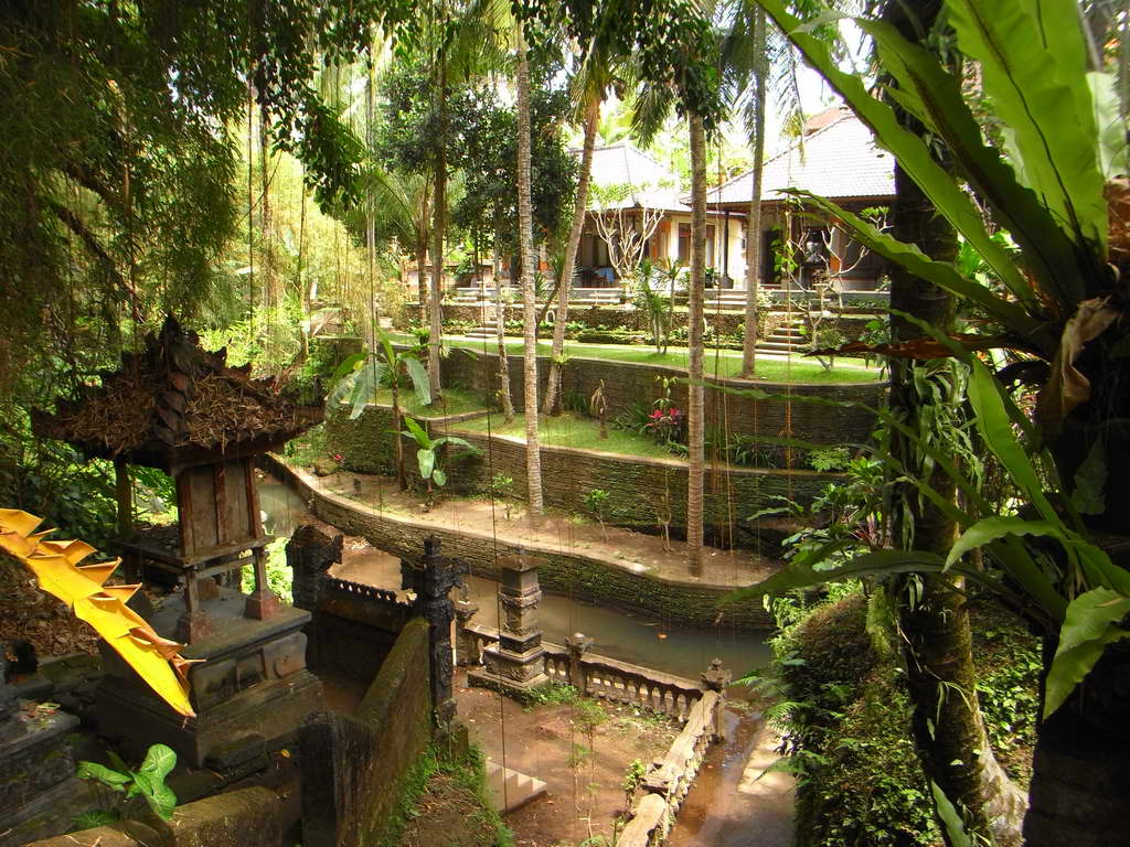 Torrente all'interno di Ubud