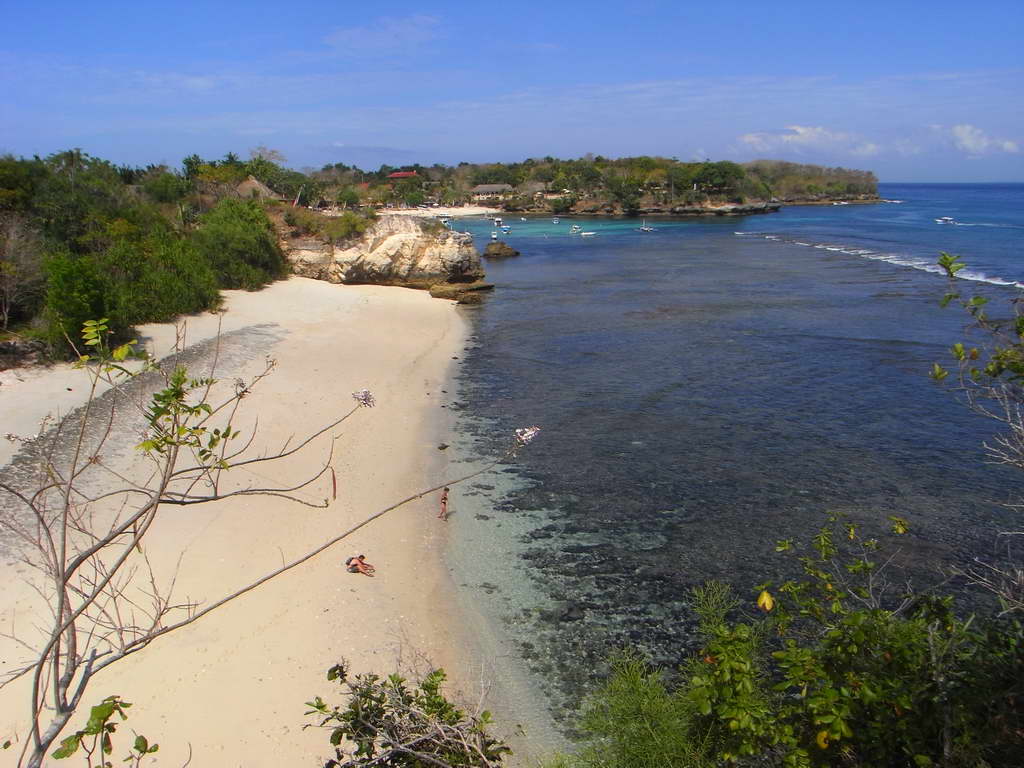 Mushroom Beach a Lembongan