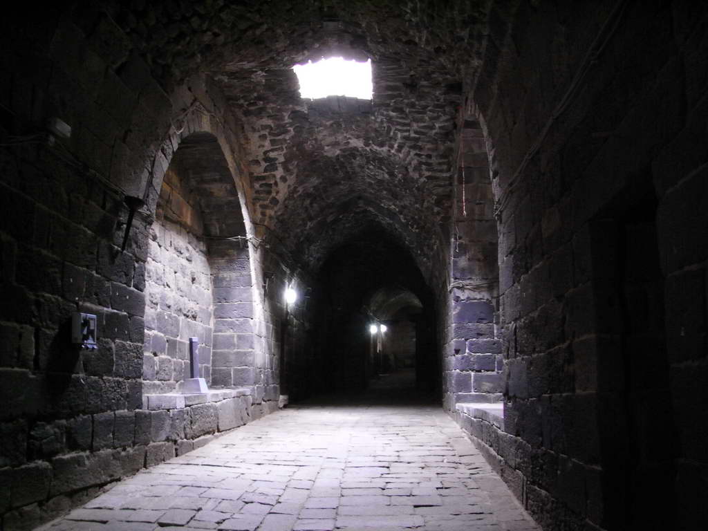 Galleria nel teatro romano di Bosra