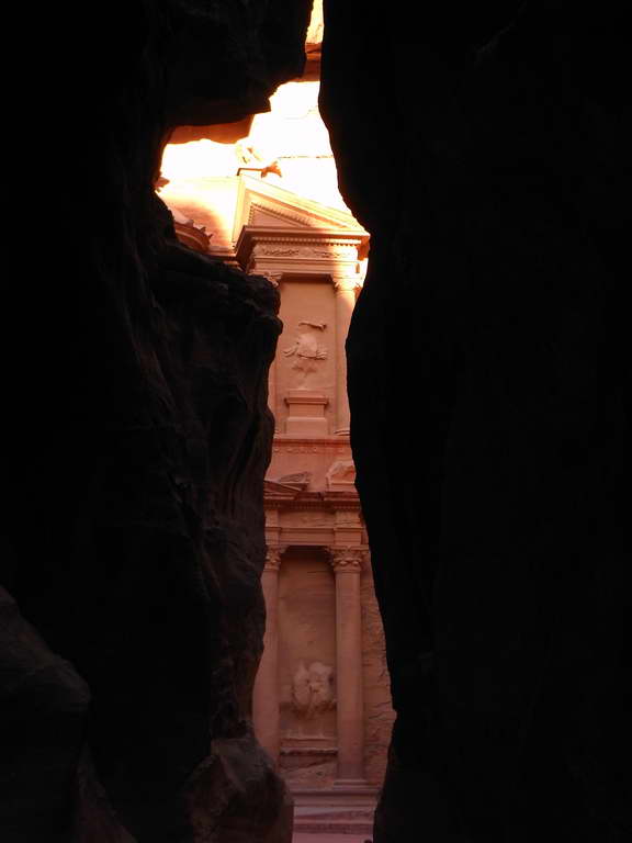 Scorcio del Tesoro di Petra