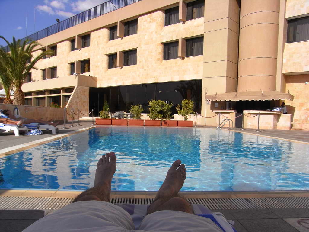 Piscina nellalbergo di Petra