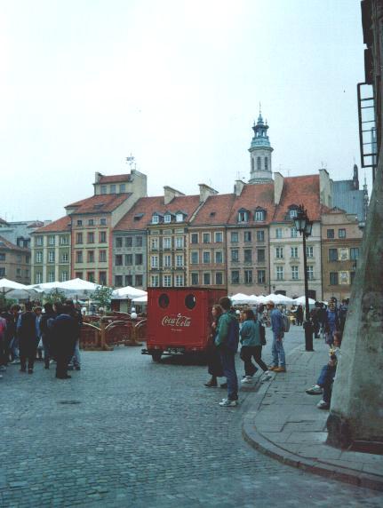 Piazza principale di Varsavia