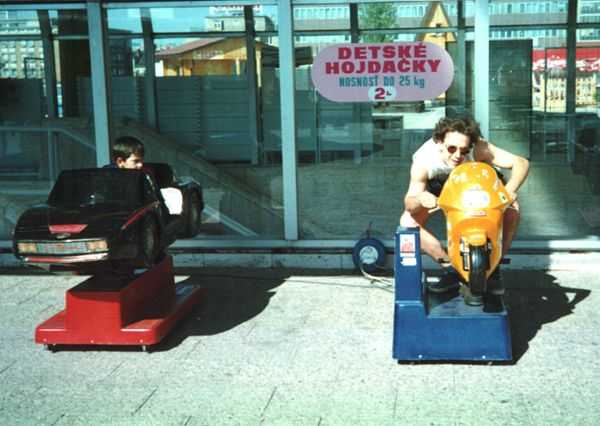 Sfida con un automobilista locale, Bratislava