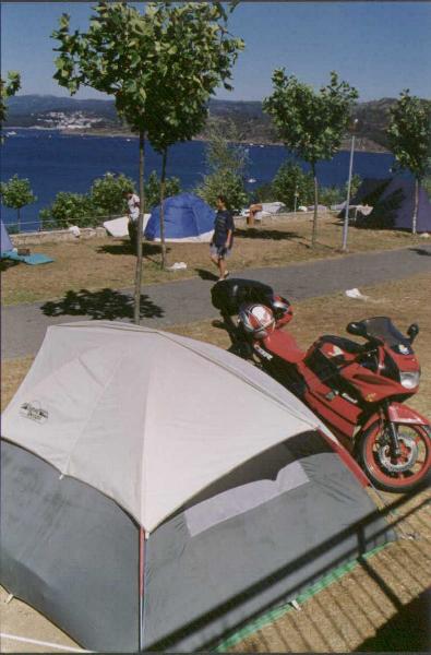 Campeggio di Noya, in Galizia (Spagna) 1996