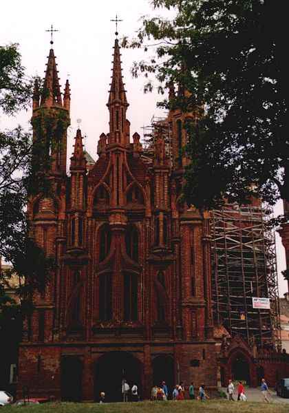 Chiesa gotica, Vilnius