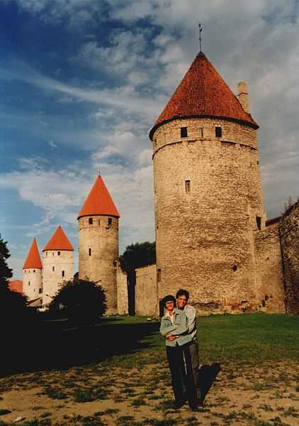 Antiche mura di Tallinn