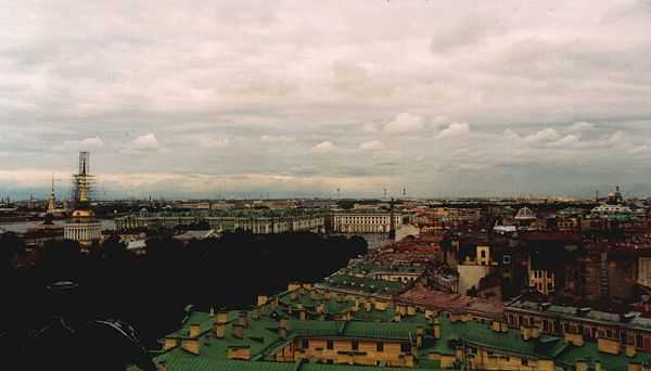 Panorama dalla Cattedrale di Sant'Isacco