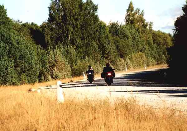 Sterrato nel Parco Nazionale di Sliteres, Lettonia