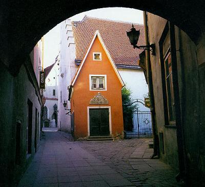 Vicolo della citt vecchia di Tallinn