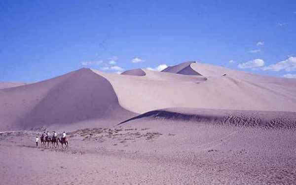 Dune nei pressi di Dunhuang