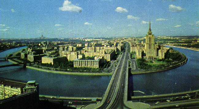 Vista sul quartiere Kutuzov