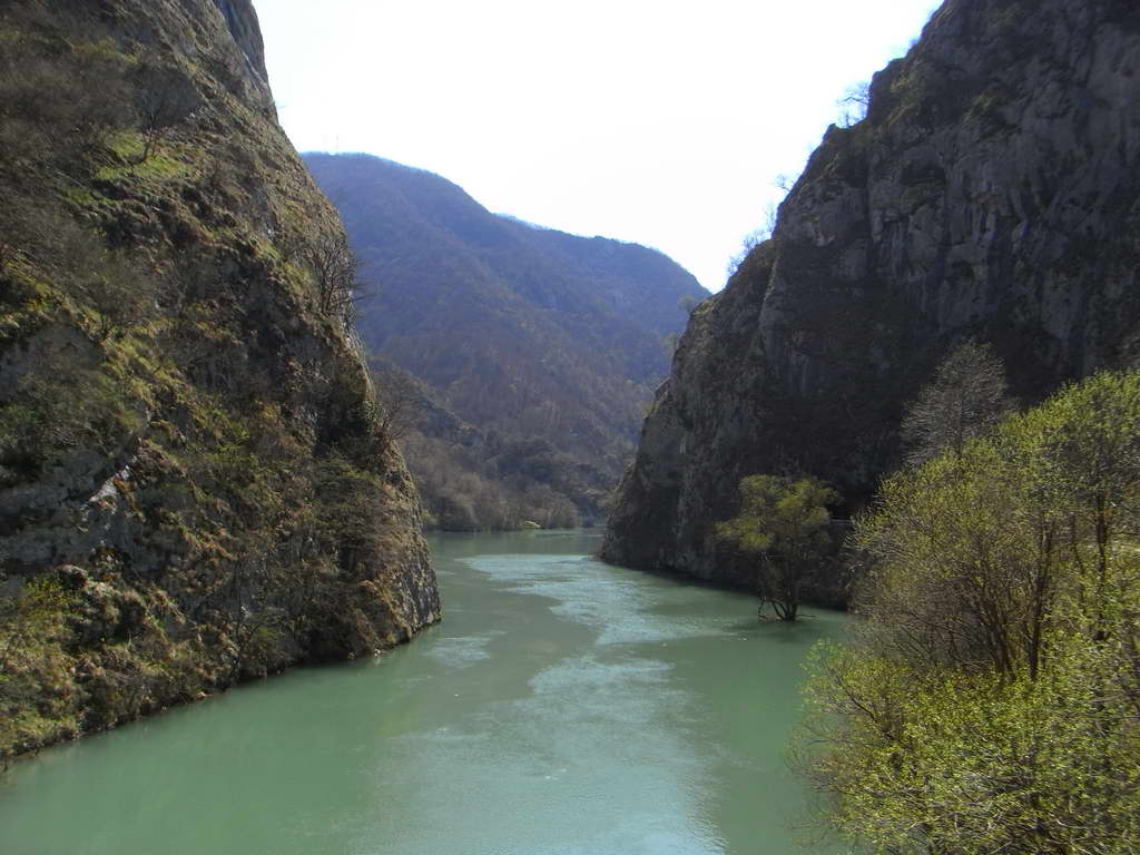 Fiume Vrbas verso Jajce